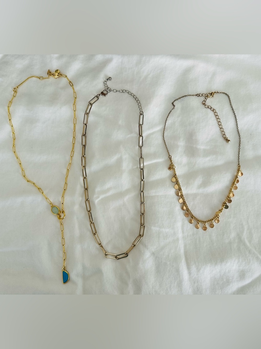 Bundle of 3 Layering Necklaces